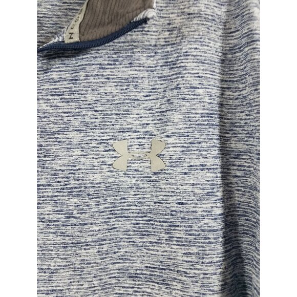 Under Armour Men’s XL 1/4 Zip Pullover Running Shirt HeatGear Threadborne - Picture 3 of 11
